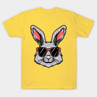 Cool Bunny With Glasses T-Shirt